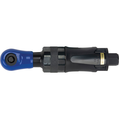 Stubby Industrial Air Ratchet Wrench, 1/4" Drive, 1/4" NPT, 3 CFM Mukwa Safety Services