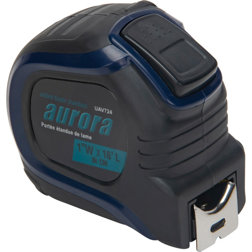 Tape Measure, 1" x 16', Imperial & Metric Graduations Mukwa Safety Services