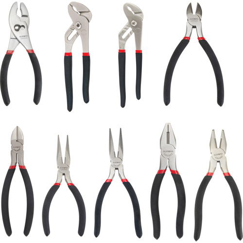 Jeu de pinces tout usage, 9 Morceaux Mukwa Safety Services