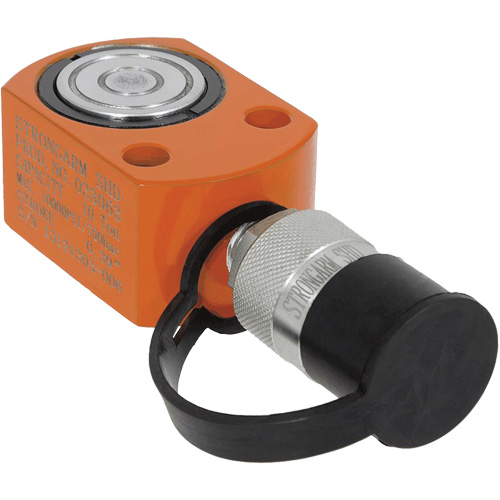 Super Heavy-Duty Low Height Single-Acting Cylinder, 0.39" Stroke, 10 Ton(s) Capacity Mukwa Safety Services
