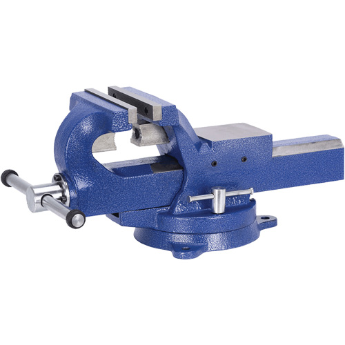 JADV-6 Super Heavy-Duty Bench Vise, 6" Jaw Width, 3-6/10" Throat Depth Mukwa Safety Services