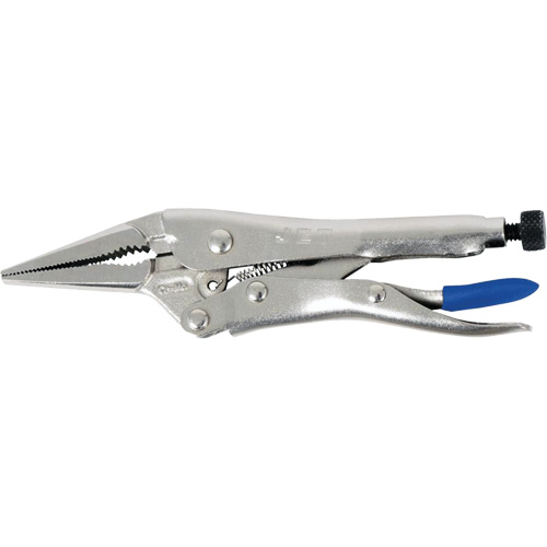 J4LN Long Nose Locking Pliers with Wire Cutter, 4" Length, Long Nose Mukwa Safety Services