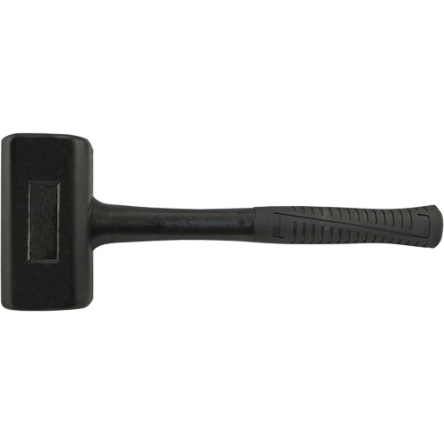 DB-100HD Marteaux monopi&egrave;ce &agrave; t&ecirc;te de massue sans rebond, 1 lb, Prise Textur&eacute;, 12" lo Mukwa Safety Services