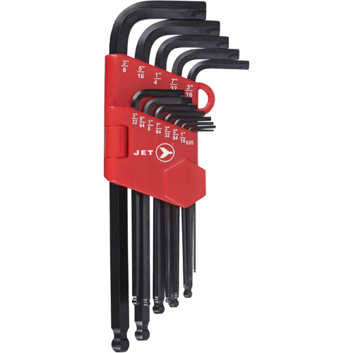 JHHK-13 Hextractor Hex Key Wrench Sets, 13 Pcs., Imperial Mukwa Safety Services