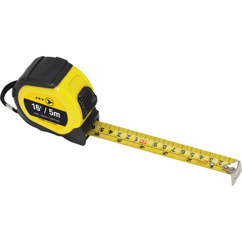 JTM-316SM Ruban &agrave; mesurer, 3/4" x 16', Marques de goujon M&eacute;trique & imp&eacute;rial Mukwa Safety Services