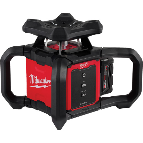 Ensemble de niveau laser rotatif ext&eacute;rieur rouge M18 avec r&eacute;cepteur, 2000' (609,6 m) Mukwa Safety Services