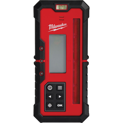R&eacute;cepteur laser double pente rotatif &agrave; ext&eacute;rieur rouge Mukwa Safety Services