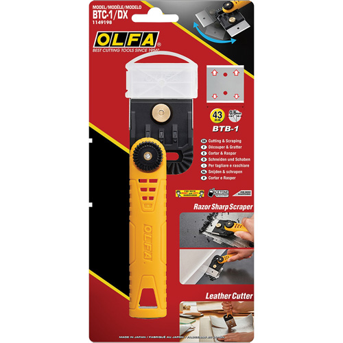 Grattoir BTC-1/DX d'usage multiple avec t&ecirc;te ajustable Mukwa Safety Services
