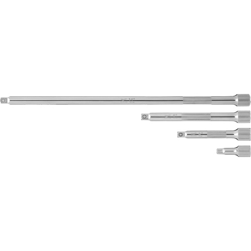Jeu de rallonges prise, Prise de 1/4", Fini Chrome, 4 Mcx Mukwa Safety Services