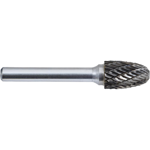 E5-DC Jet-Kut&reg; GP Oval Shape Carbide Bur, 1/2" Dia. Mukwa Safety Services