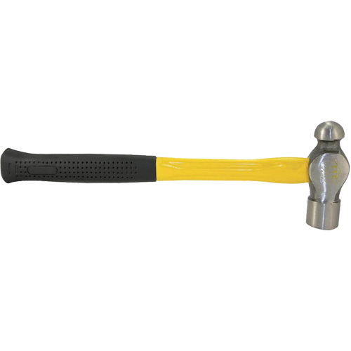 IBP-24F Ball Pein Hammer, 24 oz. Head Weight, Plain Face, Fibreglass Handle Mukwa Safety Services