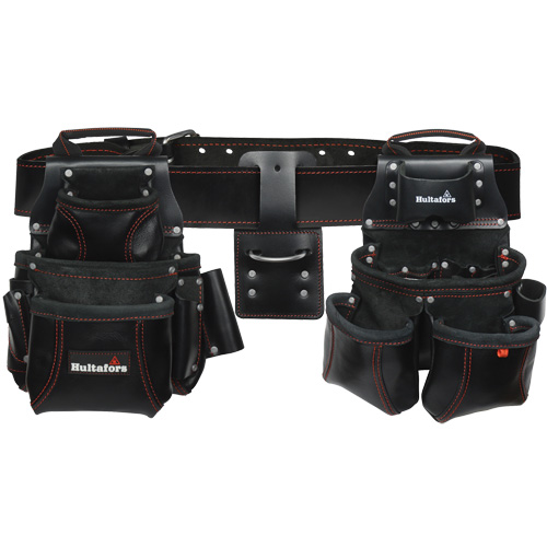 4-Piece Pro-Framer's Combo System, Leather, Black Mukwa Safety Services
