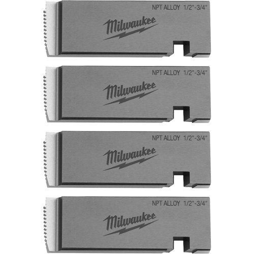 Fili&egrave;res de filetage pour tuyaux universel NPT, Pour tuyau de 1/2"-3/4", Alliage Mukwa Safety Services