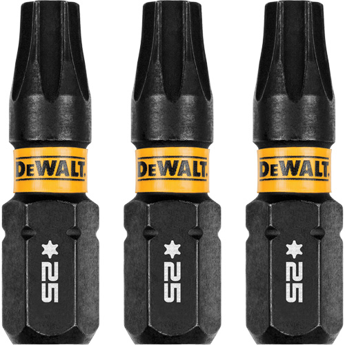Forets pour tournevis &agrave; chocs FLEXTORQ 3 mcx, Torx, T-25, Prise 1/4" Mukwa Safety Services