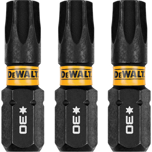 Forets pour tournevis &agrave; chocs FLEXTORQ 3 mcx, Torx, T-30, Prise 1/4" Mukwa Safety Services