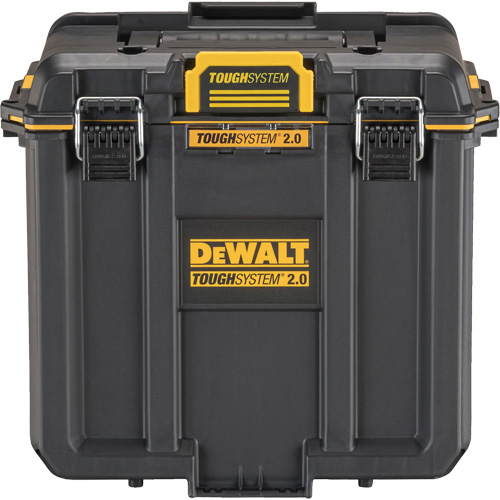 ToughSystem&reg; 2.0 Deep Compact Toolbox, 10" x 15-7/20" x 13-4/5", Black/Yellow Mukwa Safety Services