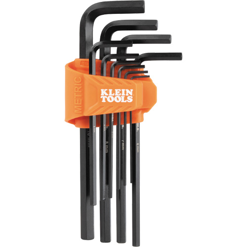 L-Style Long Hex Key Set, 10 Pcs., Metric Mukwa Safety Services