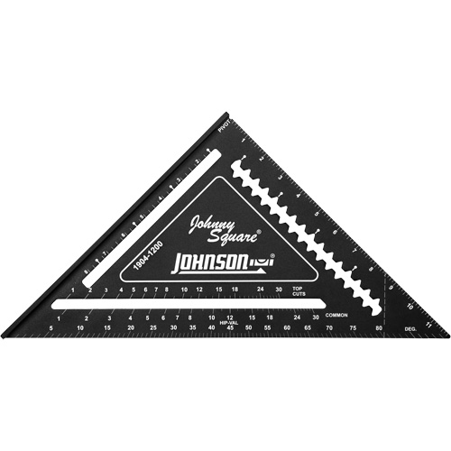 12" Johnny Square&reg; Professional Easy-Read Rafter Square Mukwa Safety Services