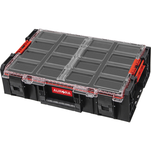Arx 2X-Large Organizer with Multilayer Foam Inserts, 23" x 15-1/5" x 6-4/5", Black Mukwa Safety Services