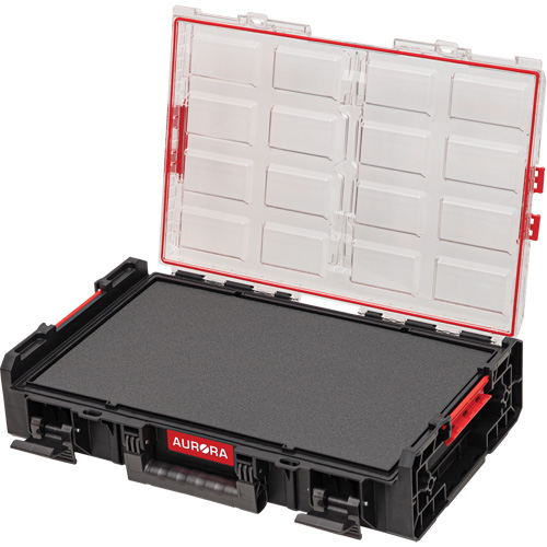 Organisateur tr&egrave;s grand avec cloisons en mousse &agrave; plusieurs couches Arx, 23" x 15-1/5" x 5", Noir Mukwa Safety Services