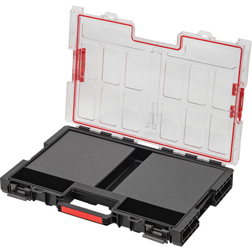Grand organisateur avec cloisons en mousse &agrave; plusieurs couches Arx, 21" x 15" x 3", Noir Mukwa Safety Services