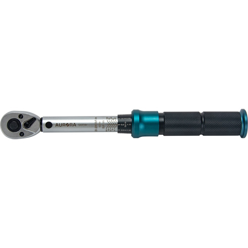 72-Tooth Torque Wrench, Click, 1/4" Square Drive, 20 - 200 in-lbs. Mukwa Safety Services