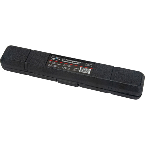 72-Tooth Torque Wrench, Click, 1/4" Square Drive, 20 - 200 in-lbs. Mukwa Safety Services