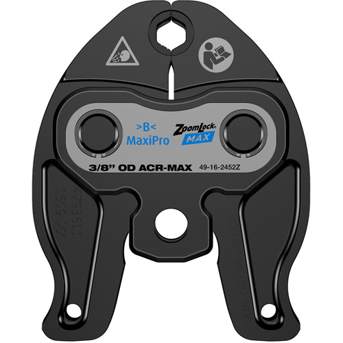 3/8" ZoomLock&reg; MAX Press Jaw for M12 FORCE LOGIC Press Tools Mukwa Safety Services