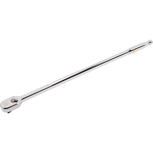 Rochet &agrave; t&ecirc;te chrom&eacute;e enti&egrave;rement polie en goutte avec manche extra long 120XP, Prise de 3/8", Poign&eacute;e Ergonomique Mukwa Safety Services