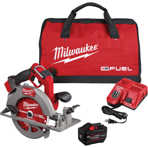 Fuel Circular Saw Kit, 7-1/4", 18 V Mukwa Safety Services