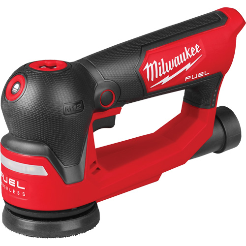 Fuel Random Orbital Detail Sander, 3" Sand Paper, 12 V Mukwa Safety Services