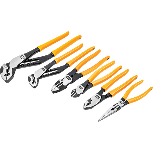 PITBULL Dipped Handle Mixed Plier Set, 6 Pieces Mukwa Safety Services