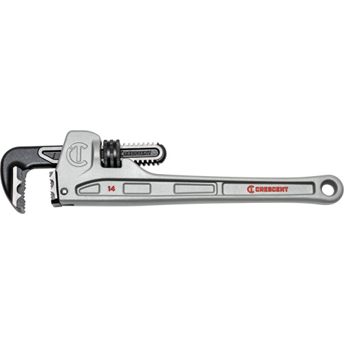 K9 Jaw Pipe Wrench, 2-3/8" Jaw Capacity, 14" Long, Powder Coated Finish, Non-Ergonomic Handle Mukwa Safety Services