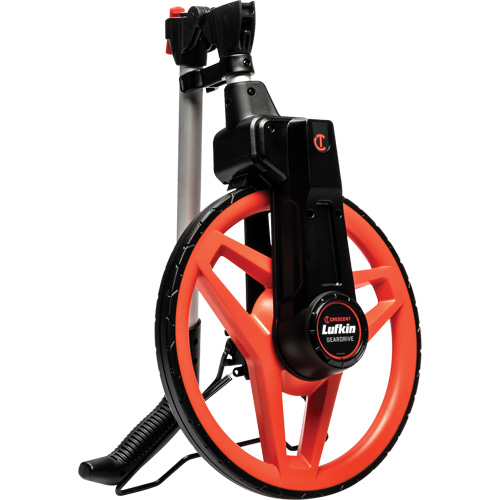 Roue d'arpentage SAE professionnelle Centerline, 12"/30.48 cm, Gamme de 10 000', Pieds Mukwa Safety Services