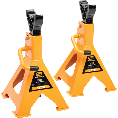 Cric &agrave; rochet, Tige verrouillable, Capacit&eacute; de 3 tonnes, 11-3/4" - 17-1/2" h Mukwa Safety Services