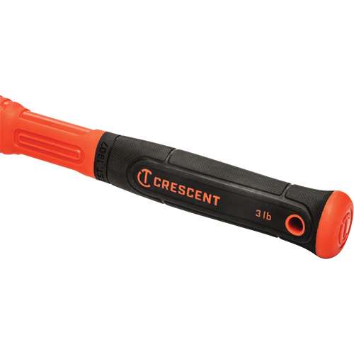 Drilling Hammer, 3 lbs., Fibreglass Handle, 4" L Mukwa Safety Services