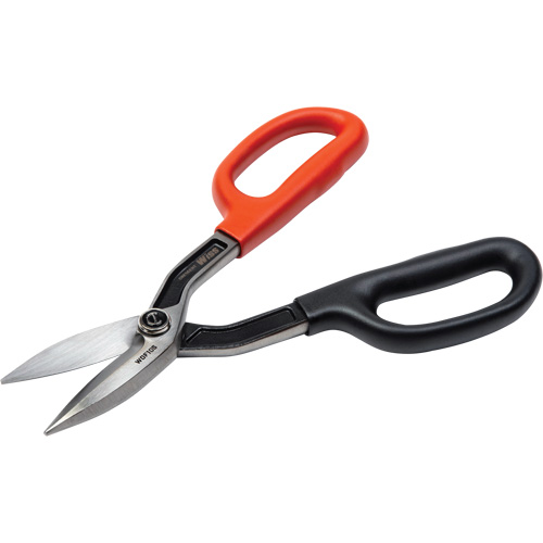 Straight Pattern Tinner Snips, 2" Cut Length, Straight Cut Mukwa Safety Services