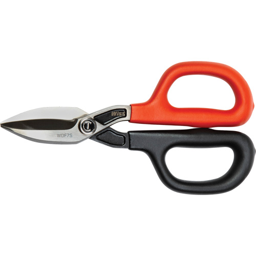 Cisaille de ferblantier droite, Longueur de coupe de 1-31/50", Coupe Droit Mukwa Safety Services