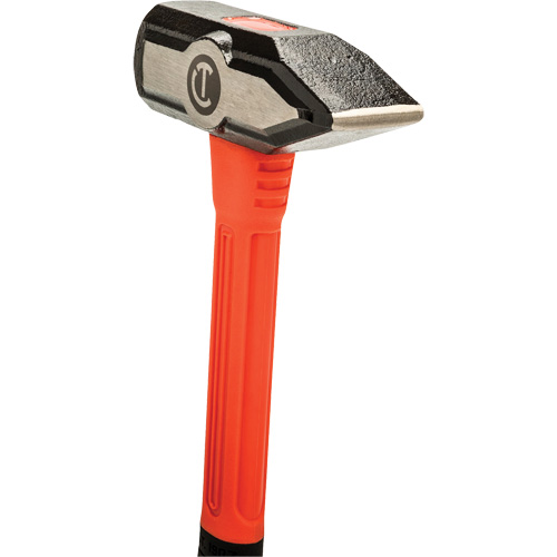 Fiberglass Blacksmith Hammer, 2.5 lbs Head Weight, 13-1/2" L Mukwa Safety Services