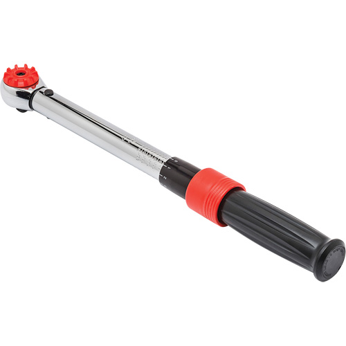 Micrometer Torque Wrench, Dial, 3/8" Square Drive, 50 - 250 in-lbs. Mukwa Safety Services