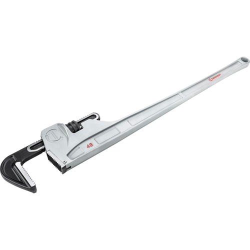 Pipe Wrench, 6" Jaw Capacity, 48" Long, Powder Coated Finish, Non-Ergonomic Handle Mukwa Safety Services