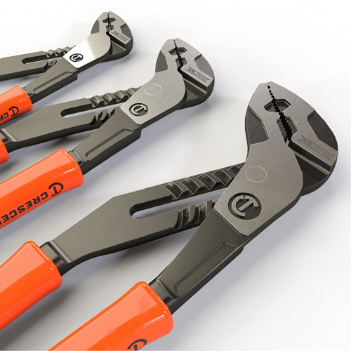 Z2 K9 Straight Jaw Dipped Handle Tongue & Groove Plier Set, 3 Pieces Mukwa Safety Services