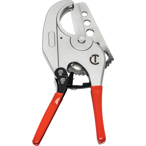 Coupe tuyau en PVC &agrave; rochet avec prises tremp&eacute;es, Capacit&eacute; de 1/4"- 2-3/8" Mukwa Safety Services