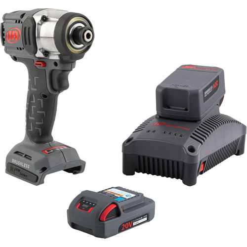 Quick-Change Cordless Impact Driver Kit, 20 V, 1/4" Socket Mukwa Safety Services