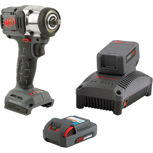 Compact Cordless Impact Driver Kit, 20 V, 3/8" Socket Mukwa Safety Services