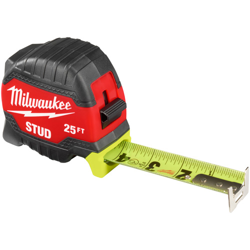 Stud Tape Measure, 1-5/16" x 25' Mukwa Safety Services
