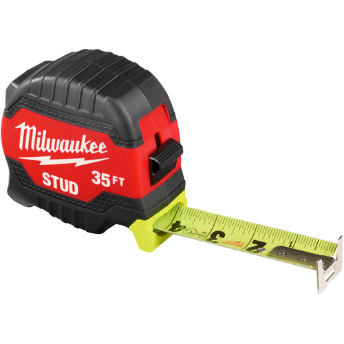 Ruban &agrave; mesurer Stud avec &eacute;chelle pour ing&eacute;nieur, 1-5/16" x 35' Mukwa Safety Services