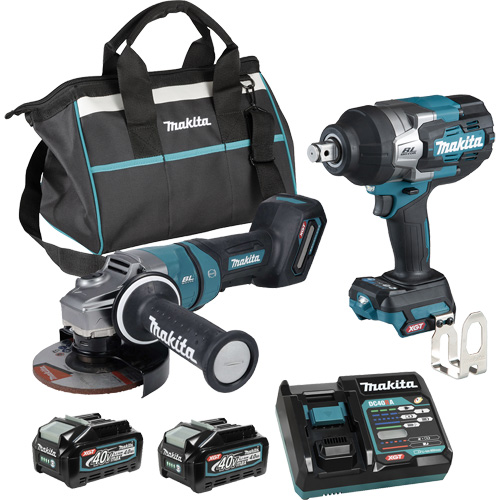Ensemble 2 outils &agrave; moteur sans balai XGT, Lithium-ion, 40 V Mukwa Safety Services