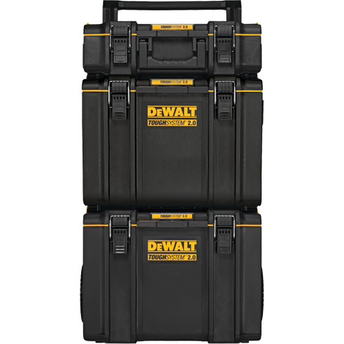 Syst&egrave;me de rangement sur roues TOUGHSYSTEM 2.0, 24" x 20-2/5" x 34-1/2", Noir/Jaune Mukwa Safety Services