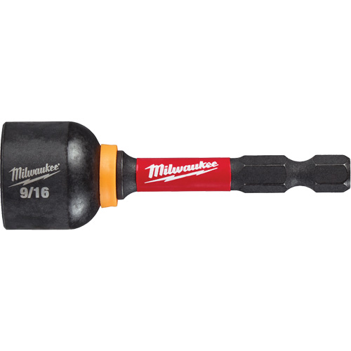 SHOCKWAVE Impact Duty Magnetic Nut Driver, 9/16" Drive, 2-9/16" L, Magnetic Mukwa Safety Services